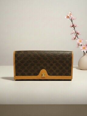 Celine Macadam Long Wallet
